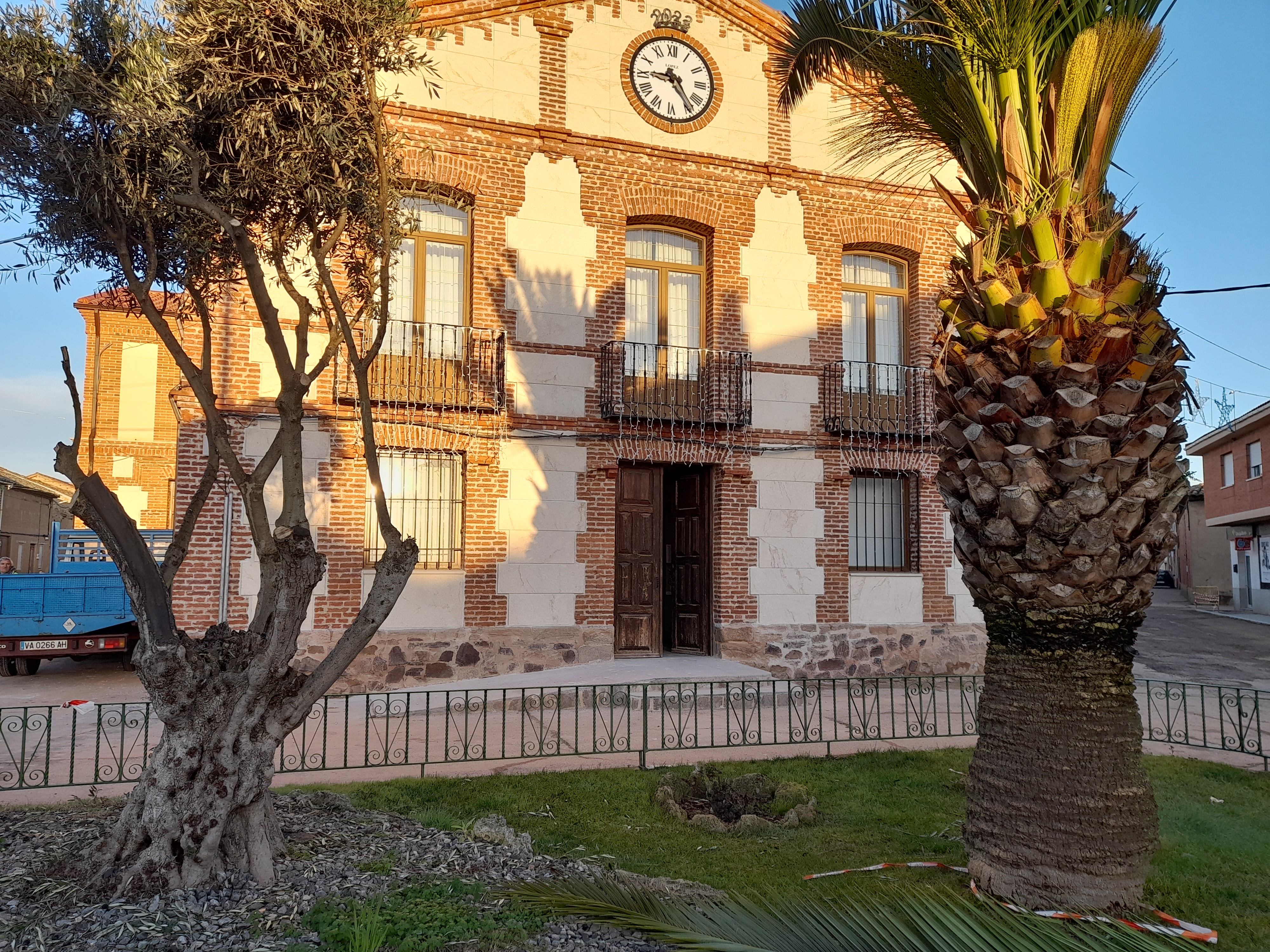Acceso al edificio del Ayuntamiento